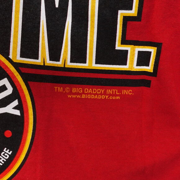 VINTAGE DEADSTOCK BIG DADDY GEAR SHORT SLEEVE RED T-SHIRT SZ 2XL NEW! 00s Y2K - Picture 7 of 8
